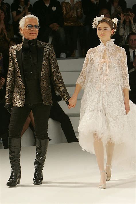 head designer of chanel is ___ karl lagerfeld|Chanel most iconic designs.